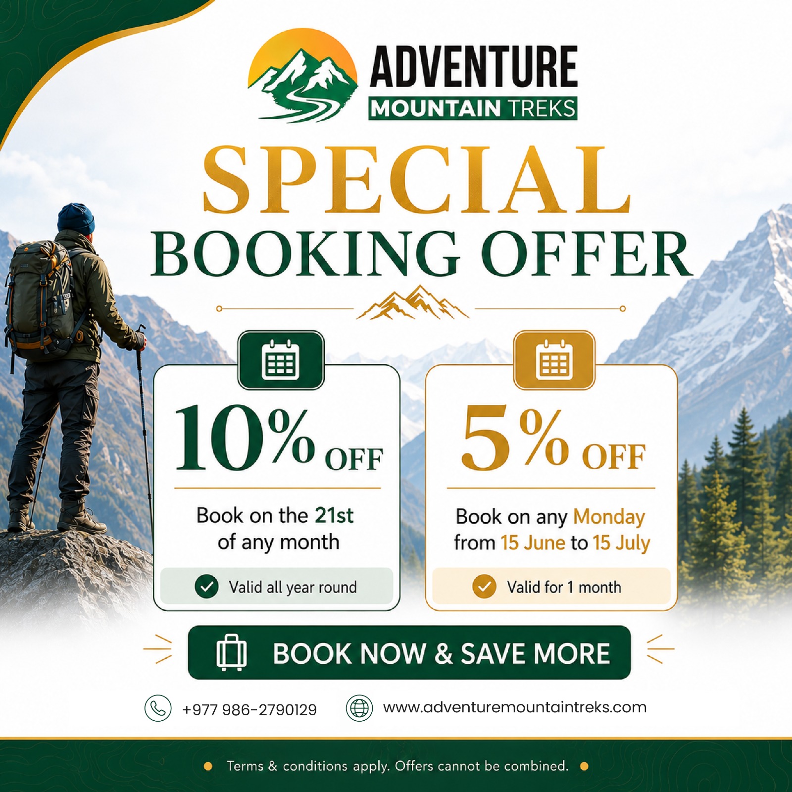 Special Booking Offer